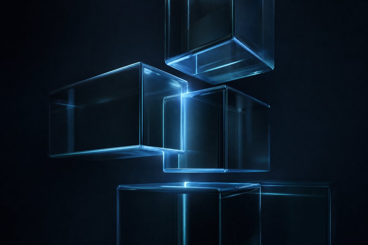 Software modules clicking together — AI plugging into the tools a business already uses